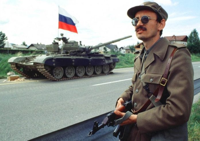 Via eslovena. Soldat eslovè. Eslovènia 1991