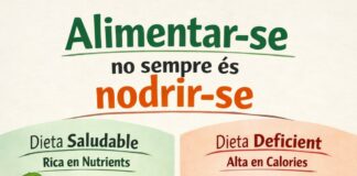 Alimentar-se no sempre és nodrir-se