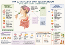 Com el cos decideix quan parar de menjar