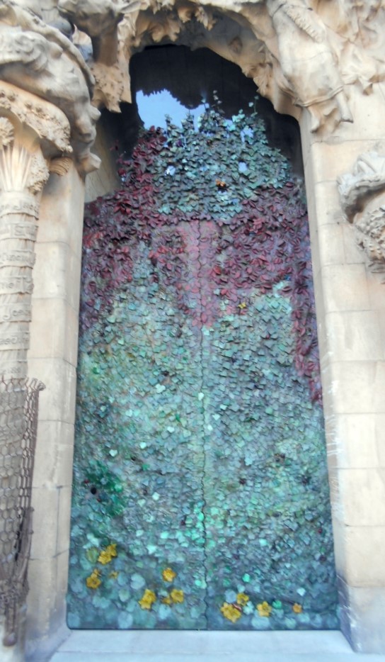 Imatge porta façana Naixement Sagrada Família, Etsuro Sotoo
